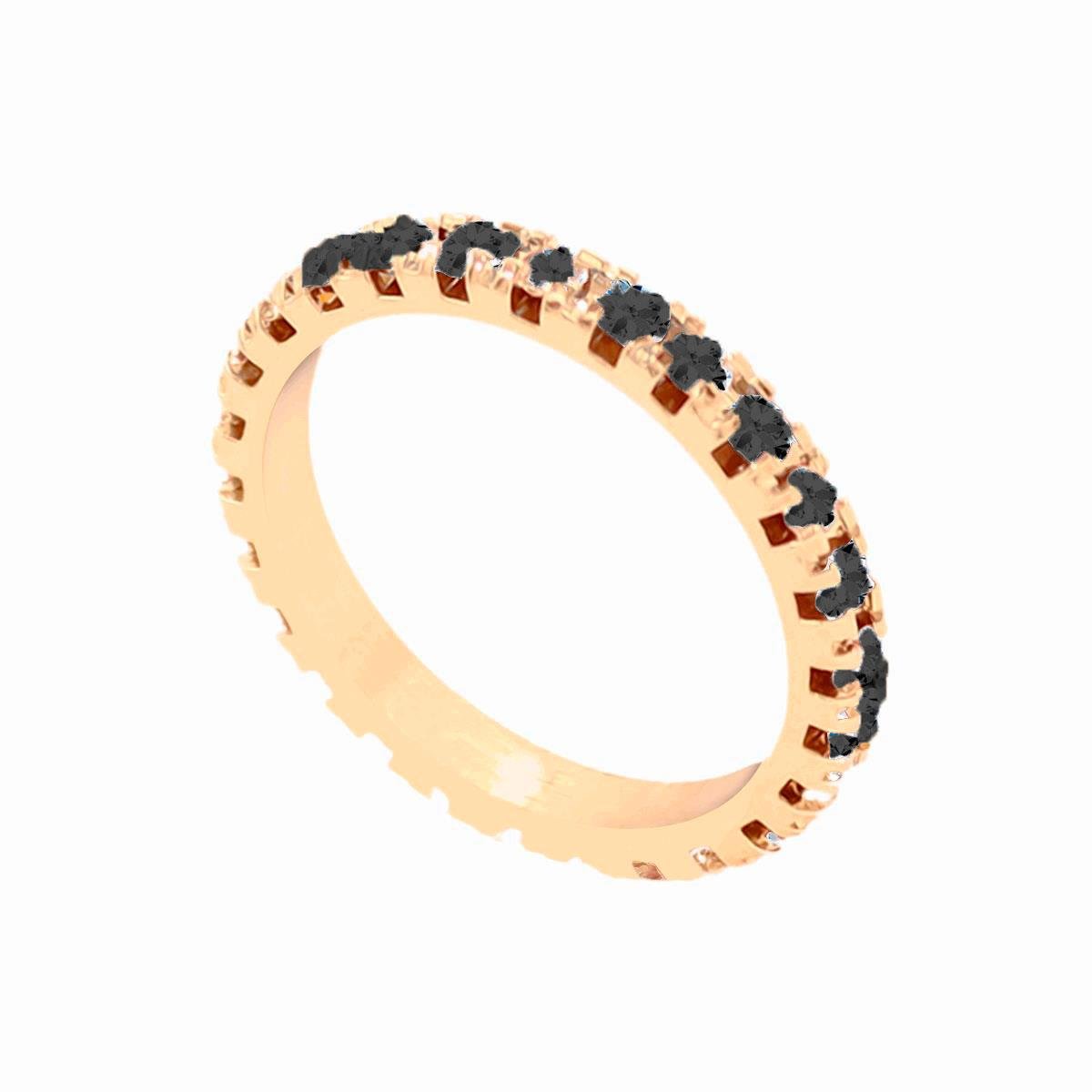 Anel Cravejado com Strass Folheado a Ouro