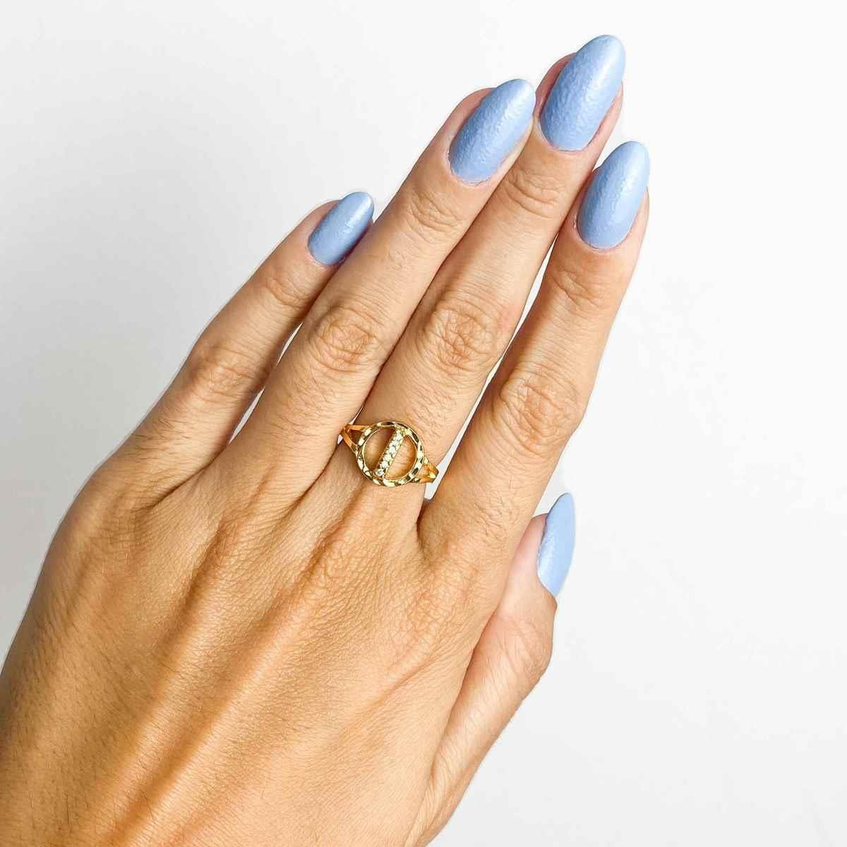 Anel Circulo C/ Zirconia