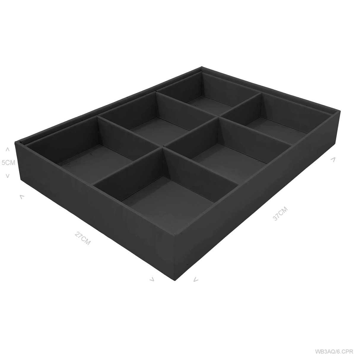 Bandeja Grande Alta 6 Quadriculados - Sob Encomenda
