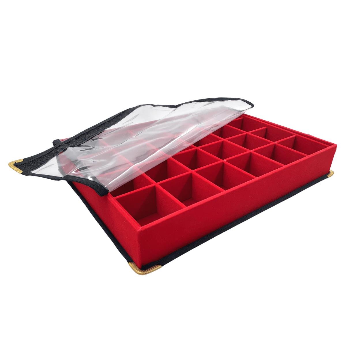 Bandeja Grande Alta Com Capa 24 Quadriculados - Sob Encomenda