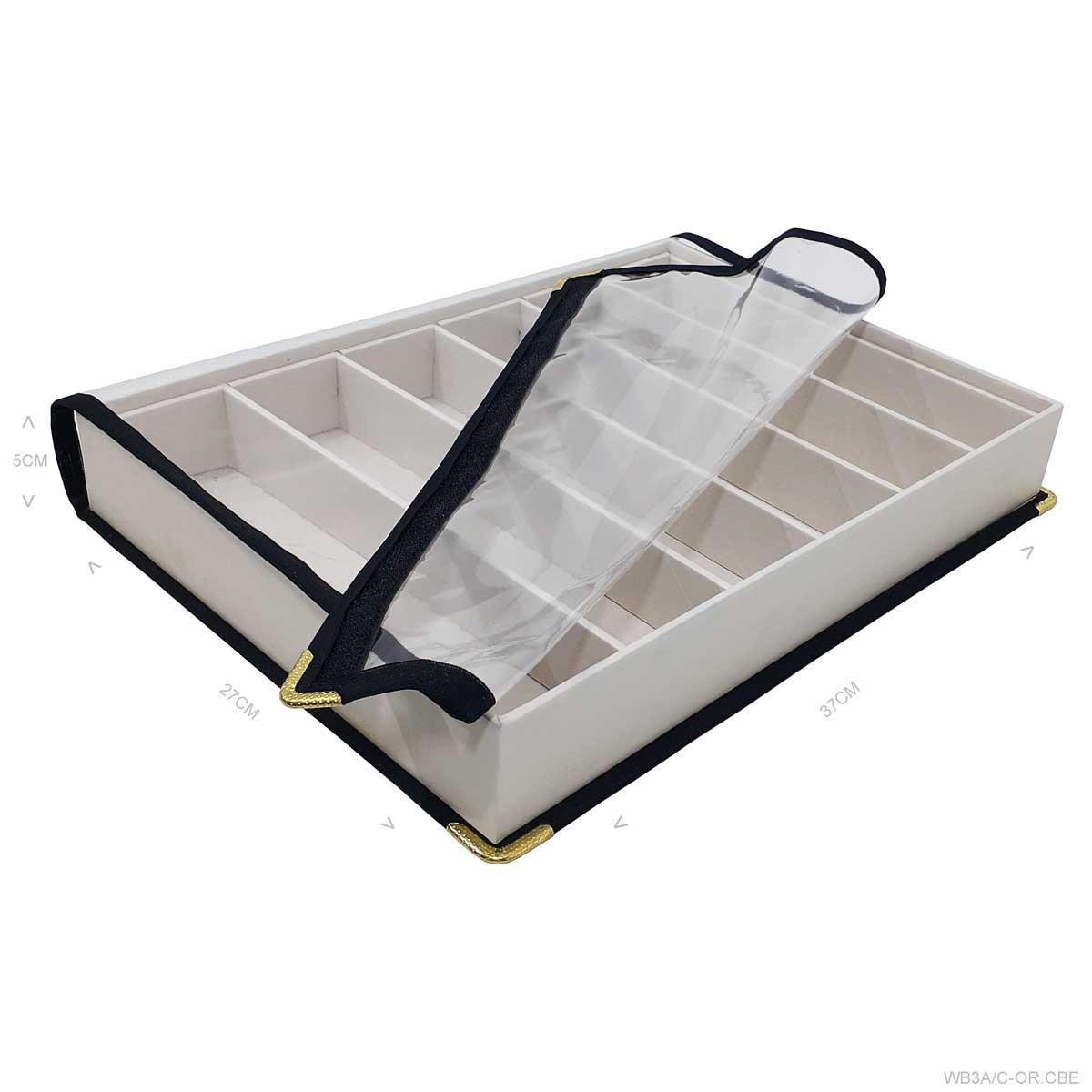 Bandeja Grande Alta Para 6 Óculos Com Capa - Sob Encomenda