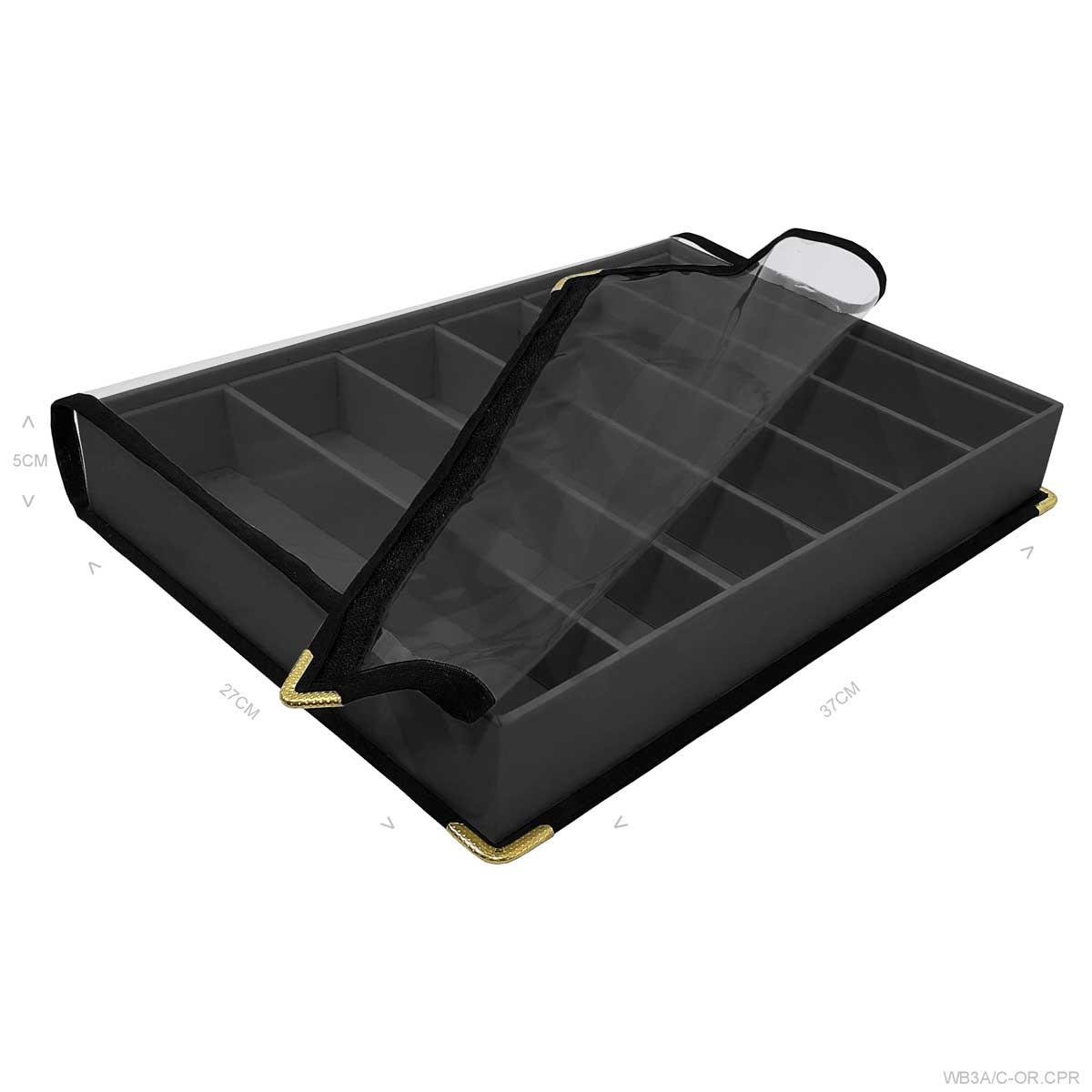 Bandeja Grande Alta Para 6 Óculos Com Capa - Sob Encomenda