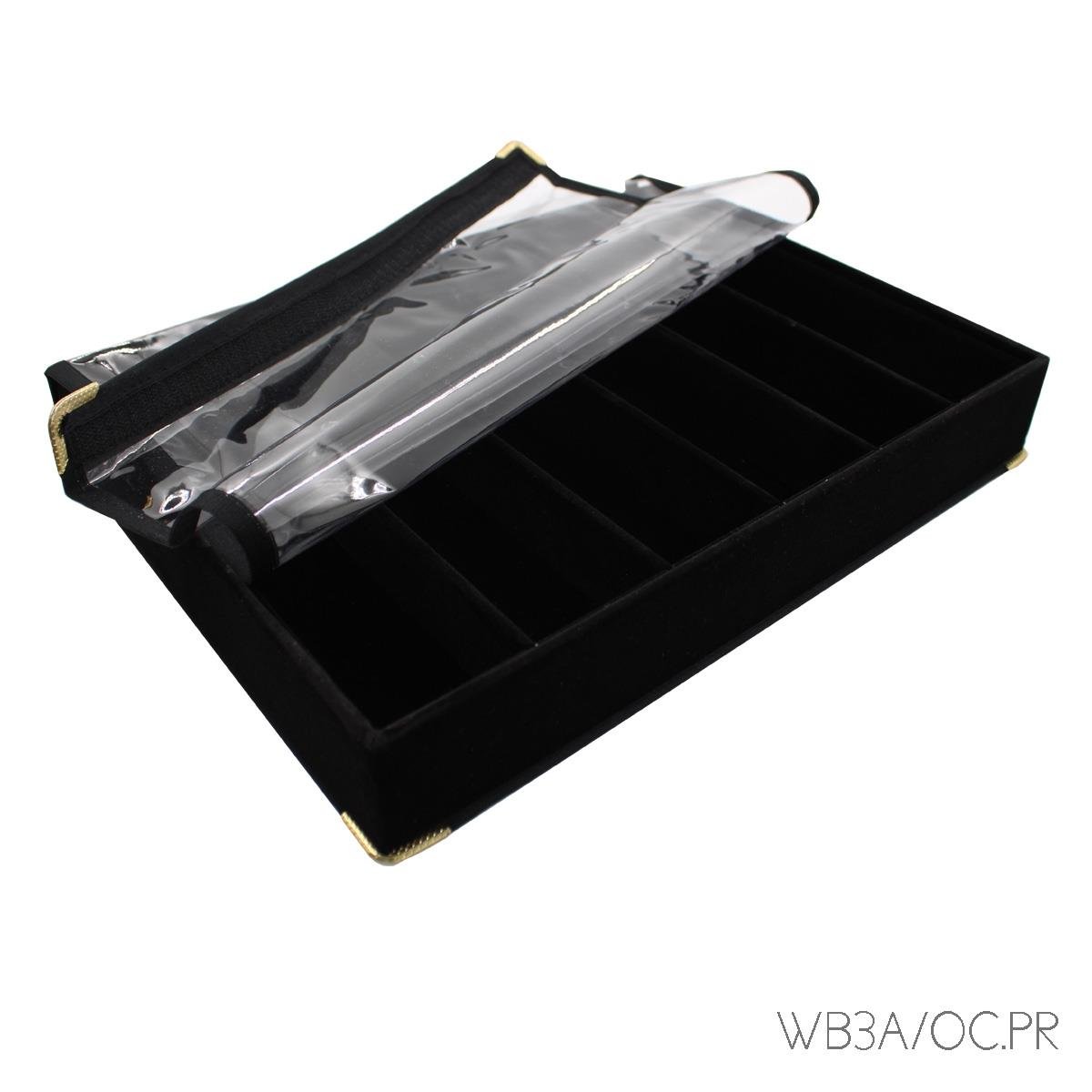 Bandeja Grande Alta Para 6 Óculos Com Capa - Sob Encomenda