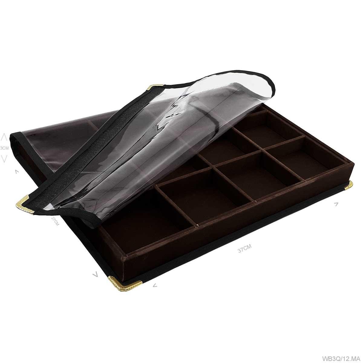 Bandeja Grande Com Capa 12 Quadriculados - Sob Encomenda