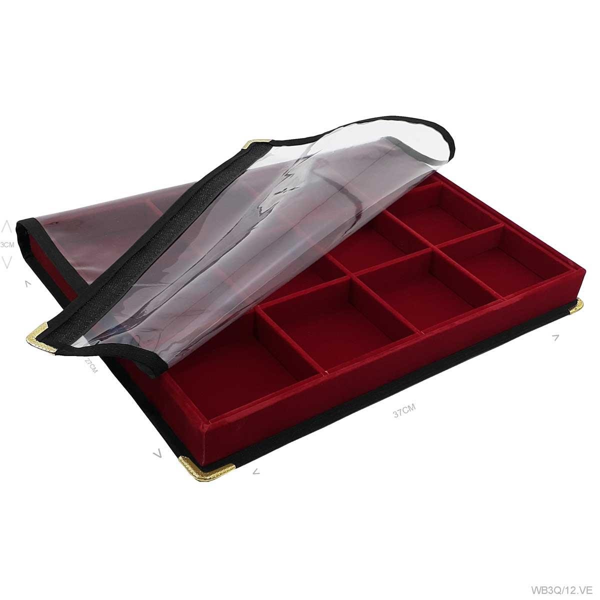 Bandeja Grande Com Capa 12 Quadriculados - Sob Encomenda