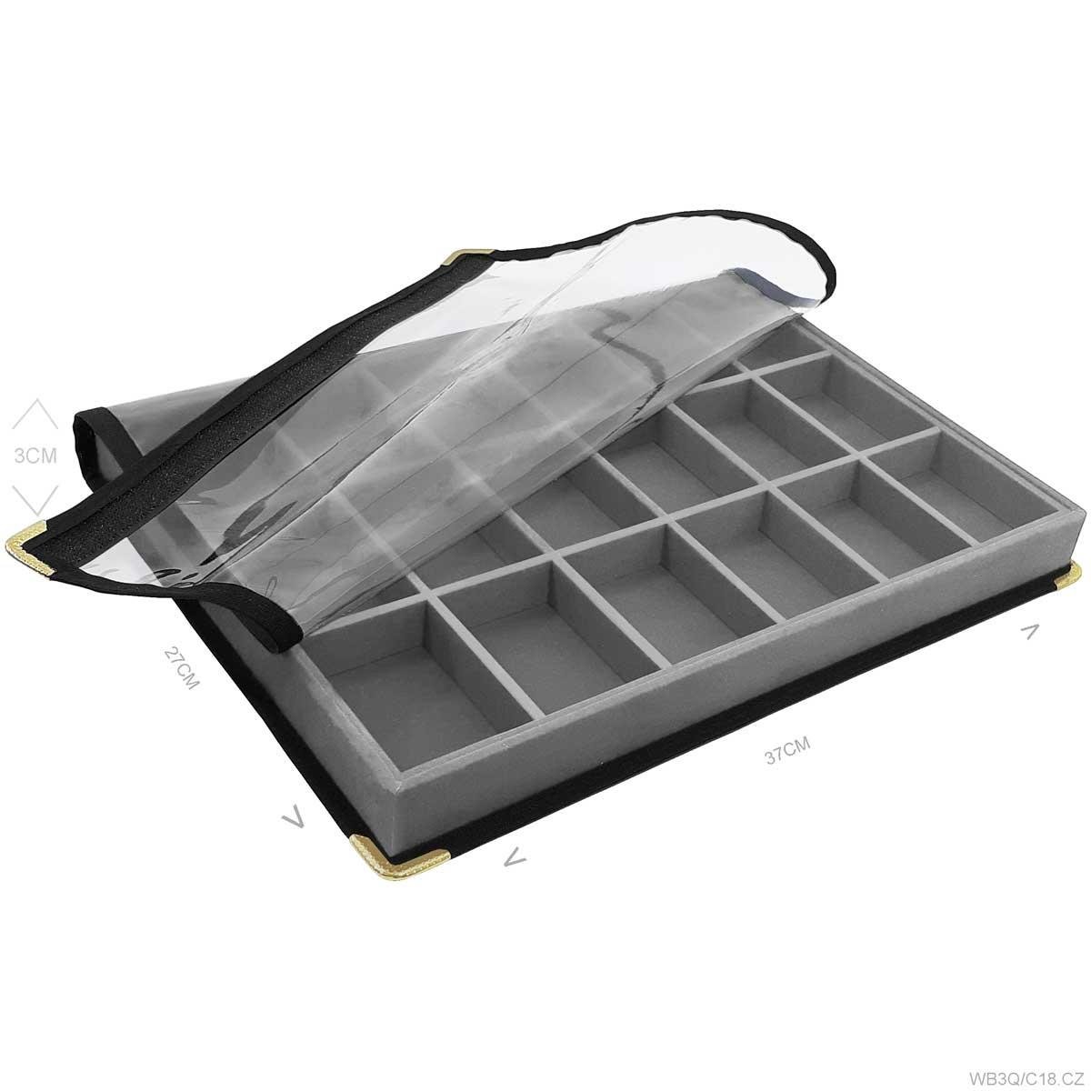 Bandeja Grande Com Capa 18 Quadriculados - Sob Encomenda