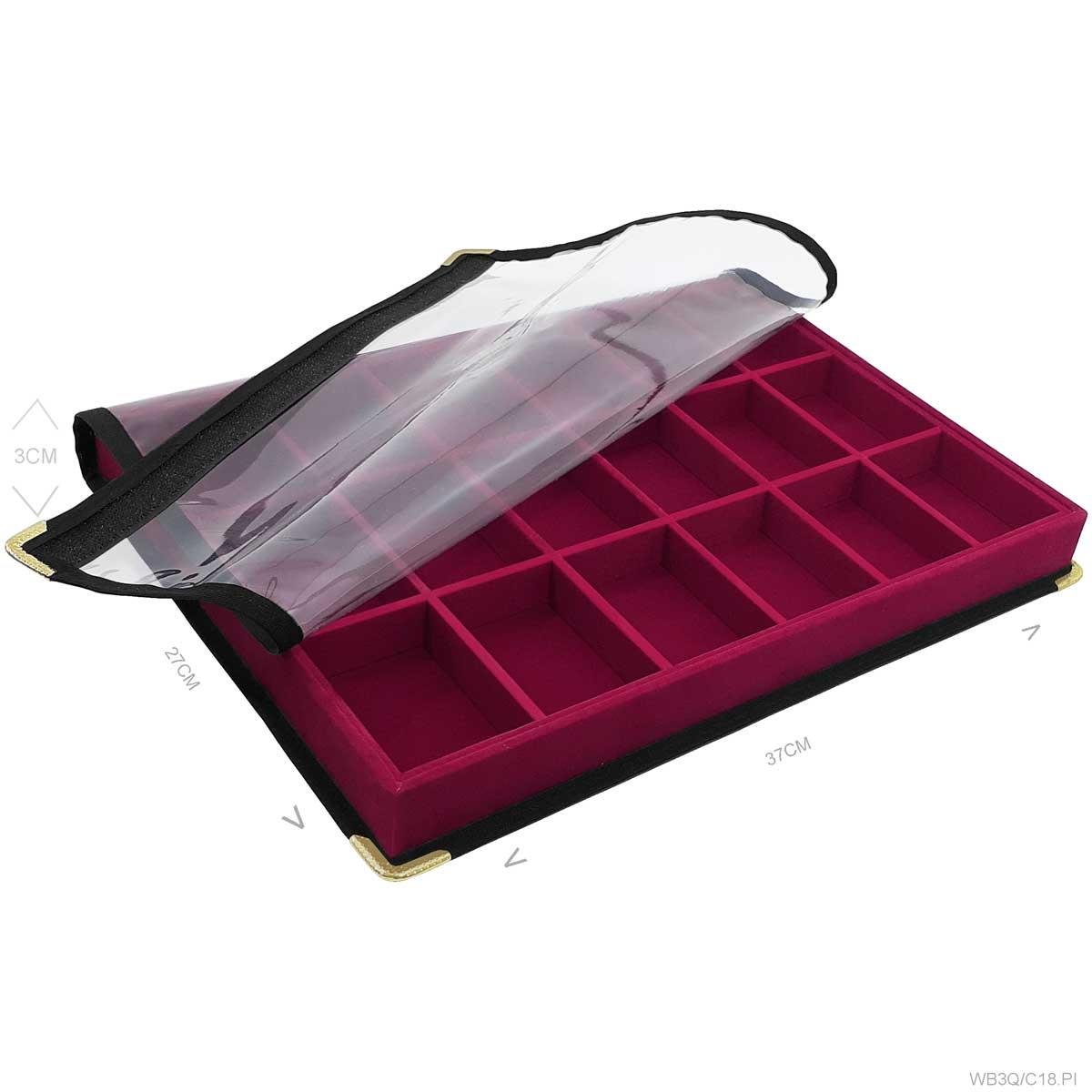 Bandeja Grande Com Capa 18 Quadriculados - Sob Encomenda