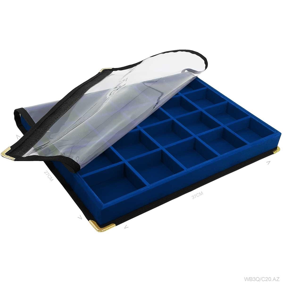 Bandeja Grande Com Capa 20 Quadriculados - Sob Encomenda