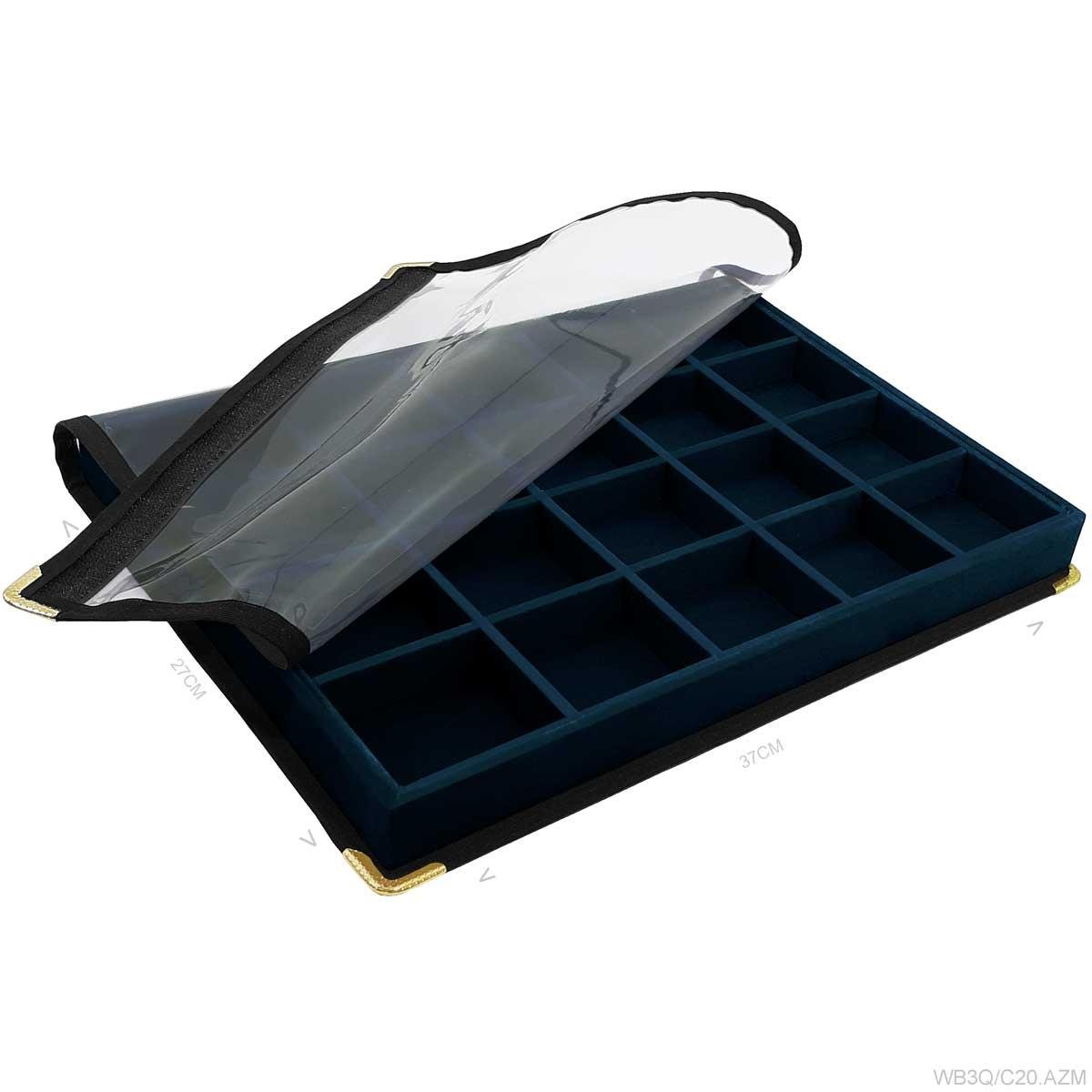 Bandeja Grande Com Capa 20 Quadriculados - Sob Encomenda