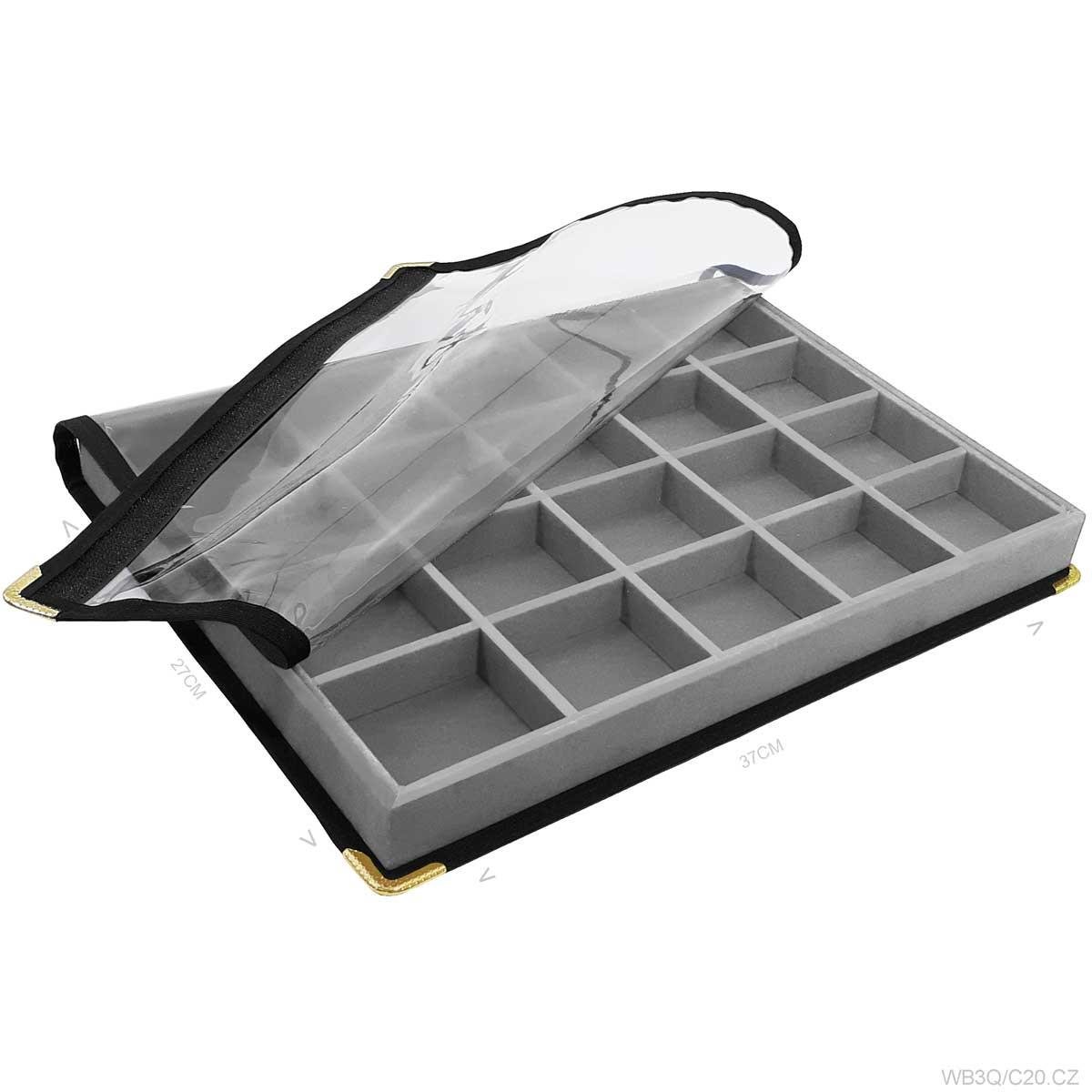 Bandeja Grande Com Capa 20 Quadriculados - Sob Encomenda