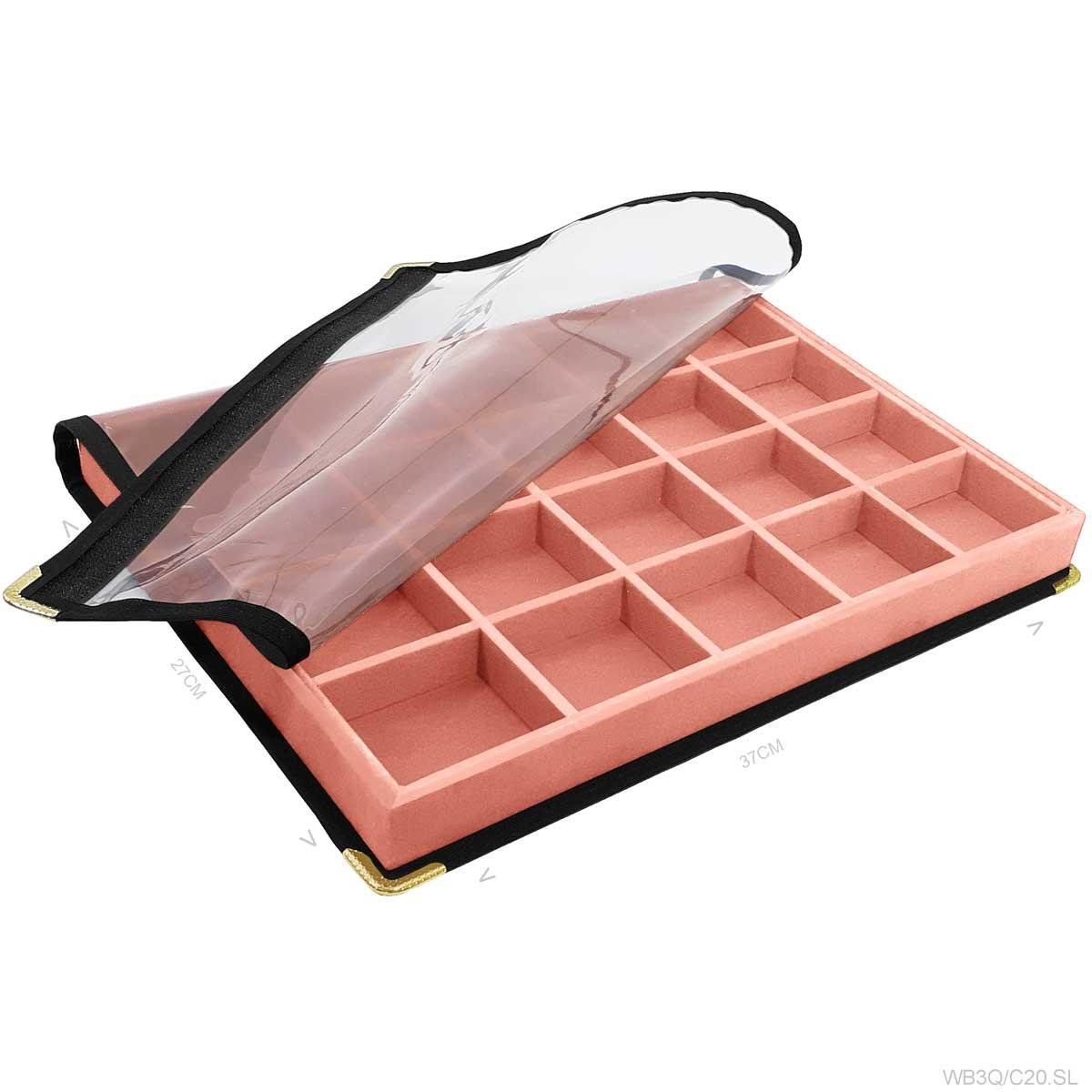 Bandeja Grande Com Capa 20 Quadriculados - Sob Encomenda