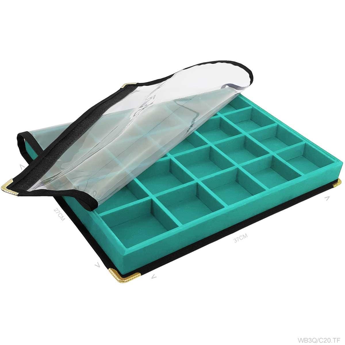 Bandeja Grande Com Capa 20 Quadriculados - Sob Encomenda