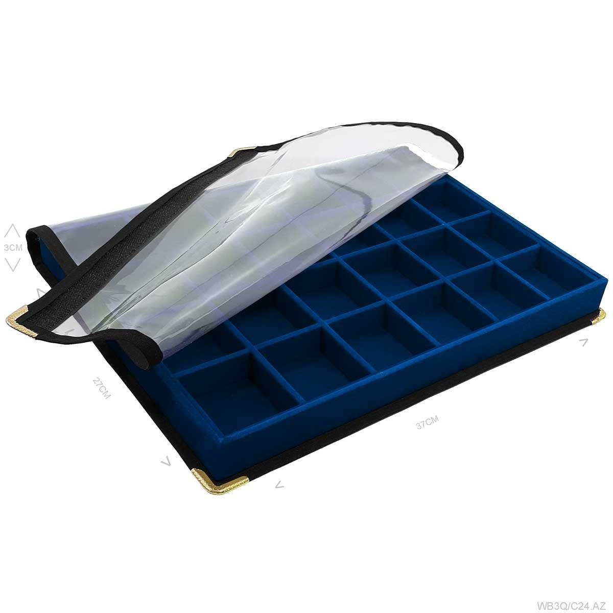 Bandeja Grande Com Capa 24 Quadriculados - Sob Encomenda