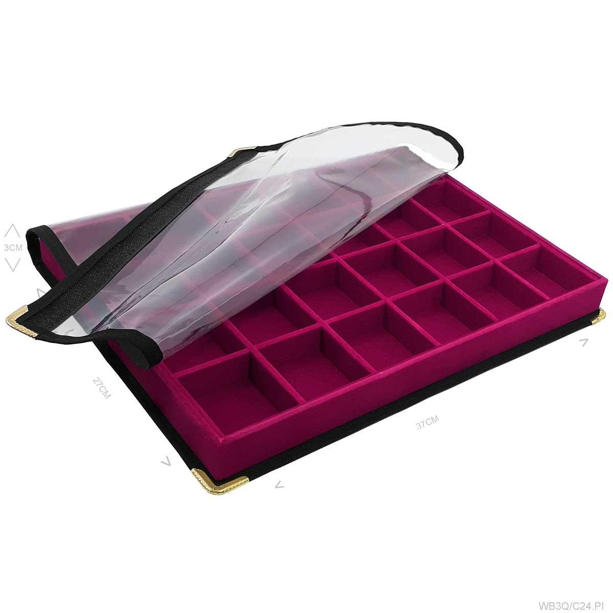 Bandeja Grande Com Capa 24 Quadriculados - Sob Encomenda