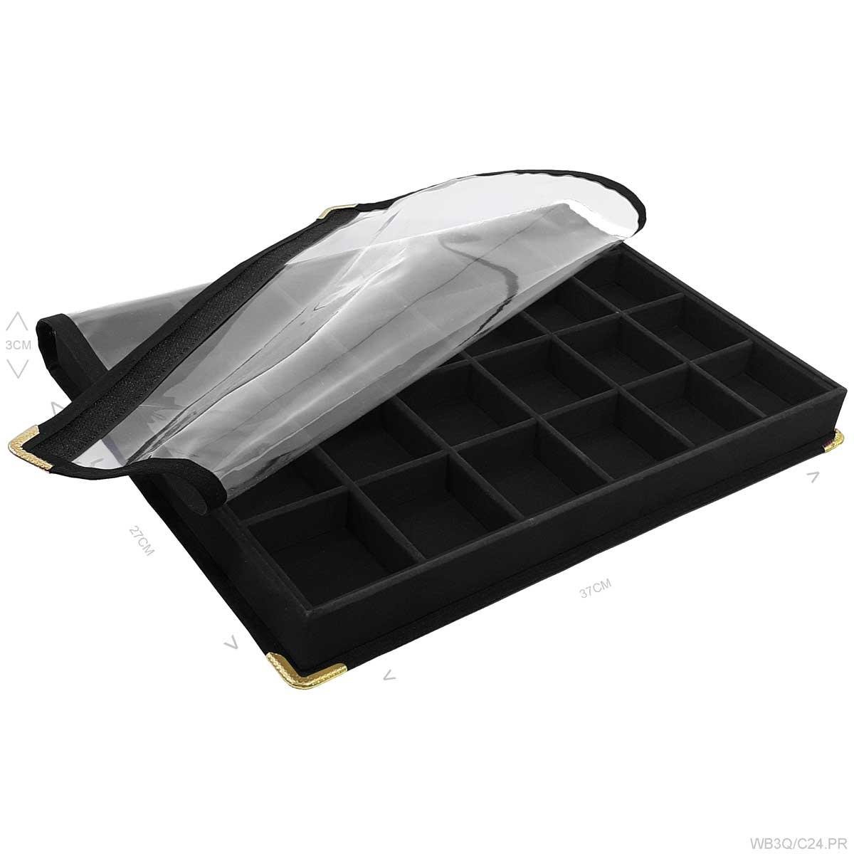 Bandeja Grande Com Capa 24 Quadriculados - Sob Encomenda