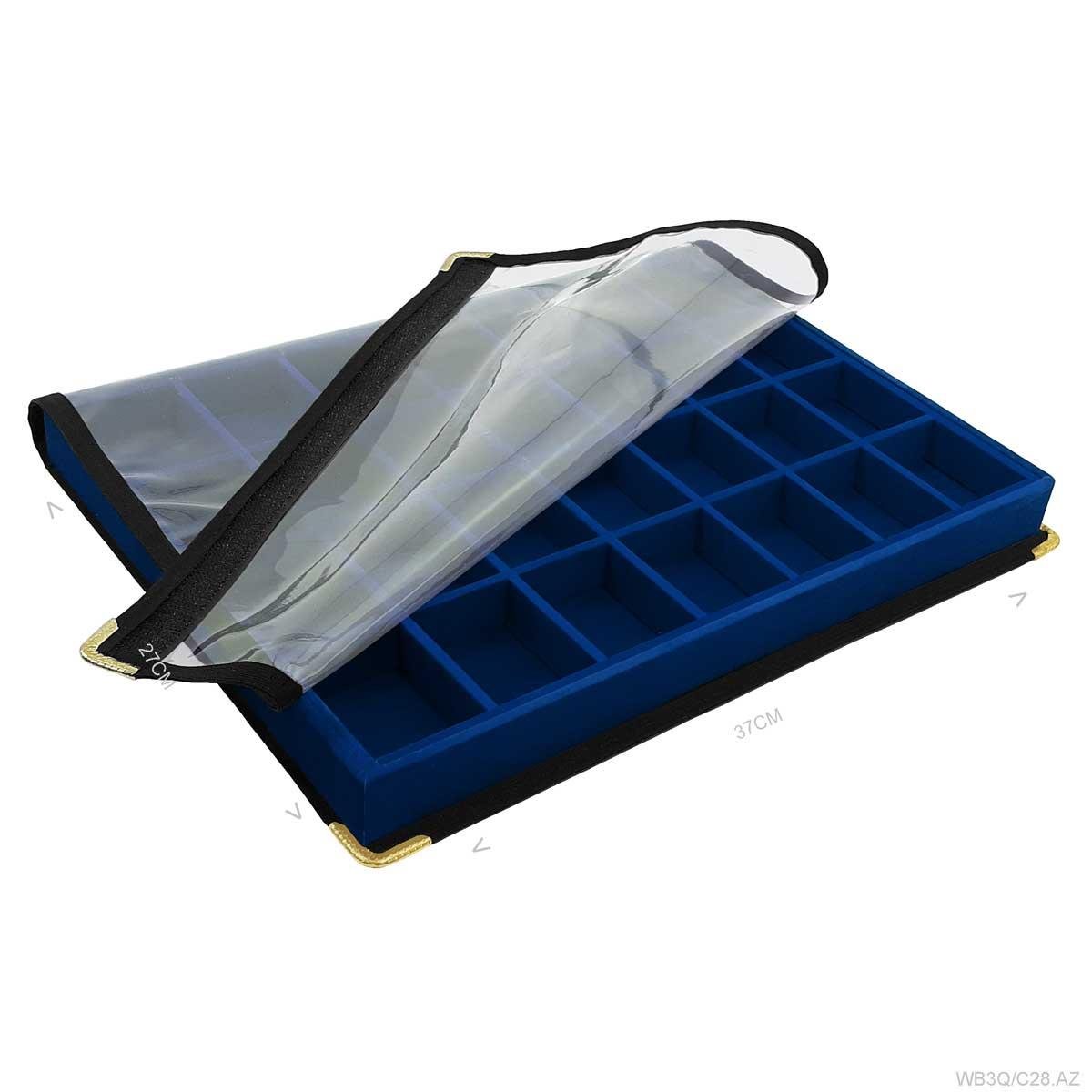 Bandeja Grande Com Capa 28 Quadriculados - Sob Encomenda