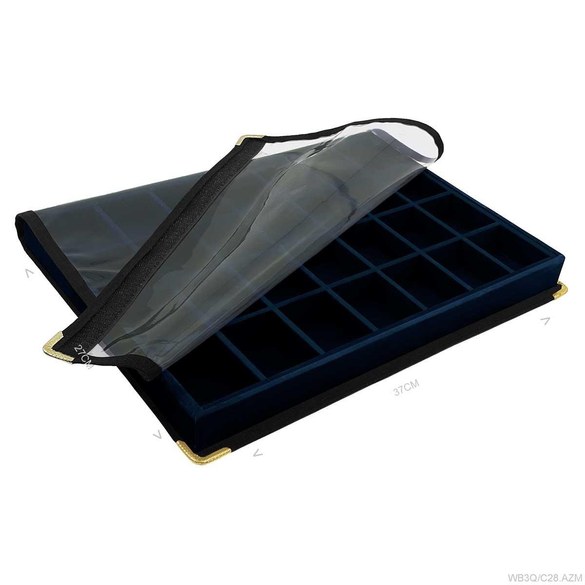 Bandeja Grande Com Capa 28 Quadriculados - Sob Encomenda