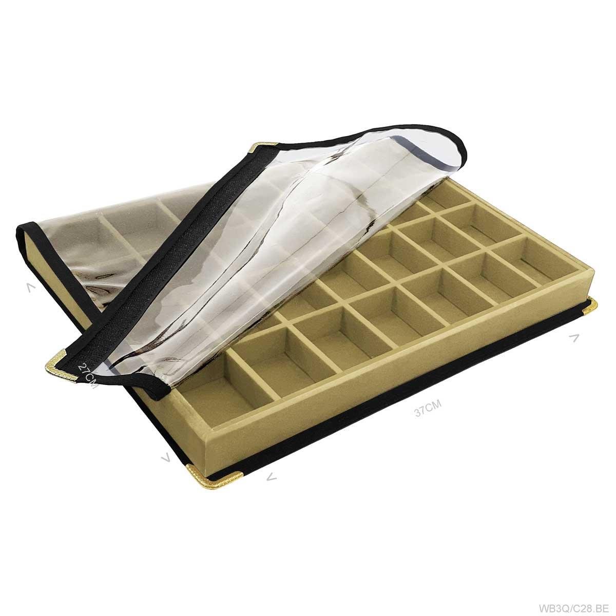 Bandeja Grande Com Capa 28 Quadriculados - Sob Encomenda