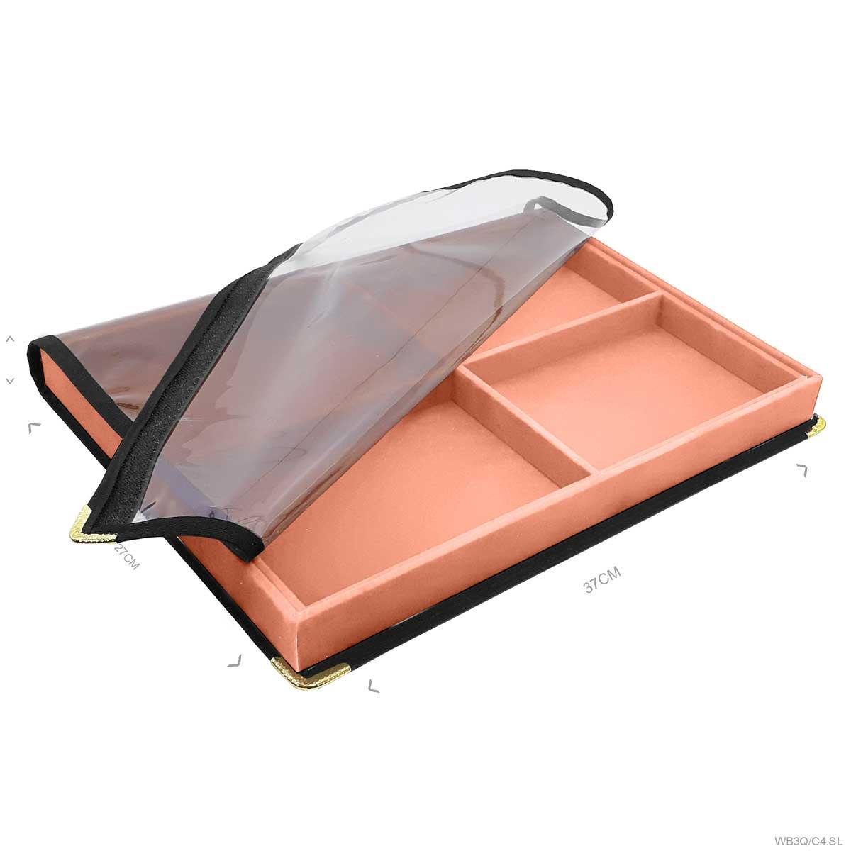 Bandeja Grande Com Capa 4 Quadriculados - Sob Encomenda