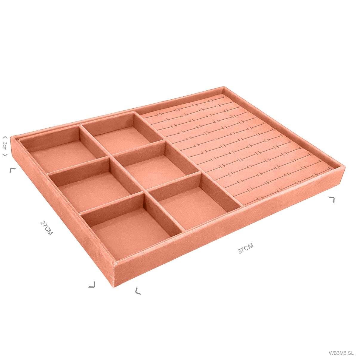 Bandeja Grande Mista 6 Quadriculados - Sob Encomenda