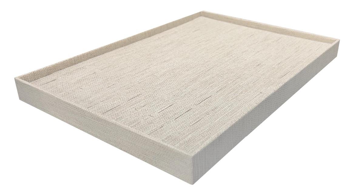 Bandeja Grande para Anel Corte H Tecido Milão - SOB ENCOMENDA