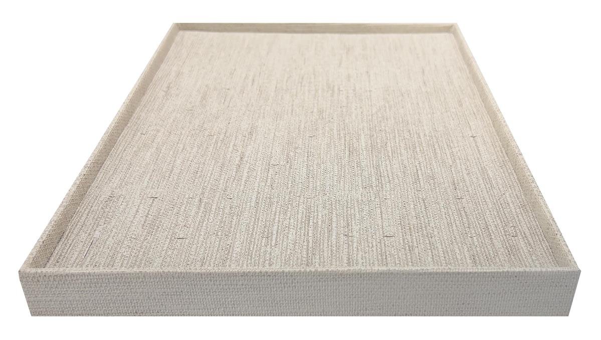 Bandeja Grande para Anel Corte H Tecido Milão - SOB ENCOMENDA