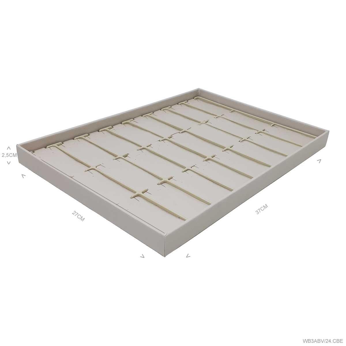 Bandeja Grande Para Brinco 24 Divisões Em Vacuum Forming - Sob Encomenda