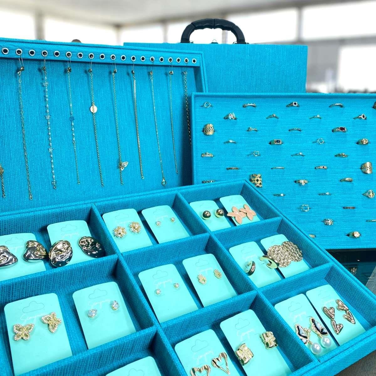 Bandeja Grande para Pulseira Tecido Milão - SOB ENCOMENDA