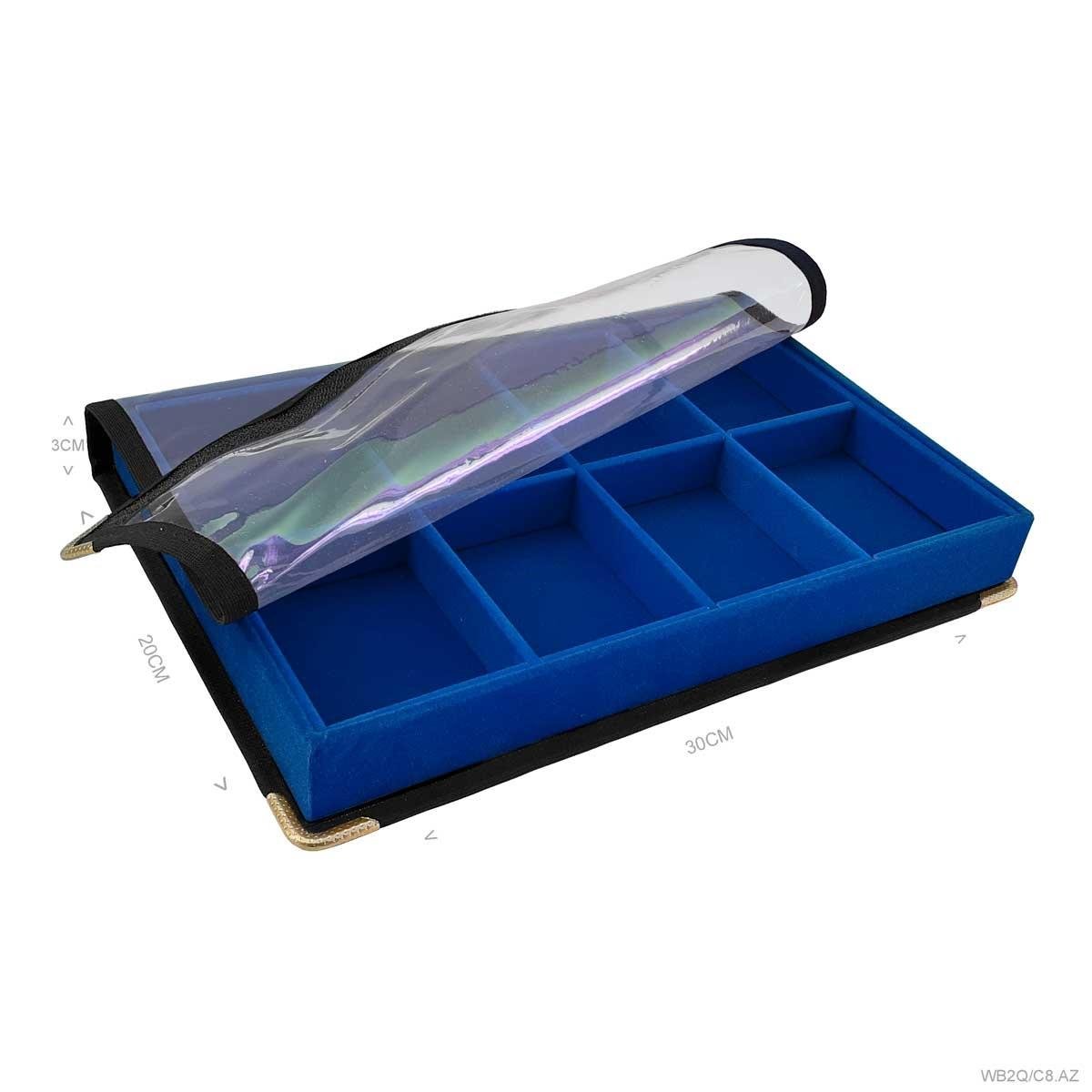 Bandeja Média 8 Quadriculados Com Capa - Sob Encomenda