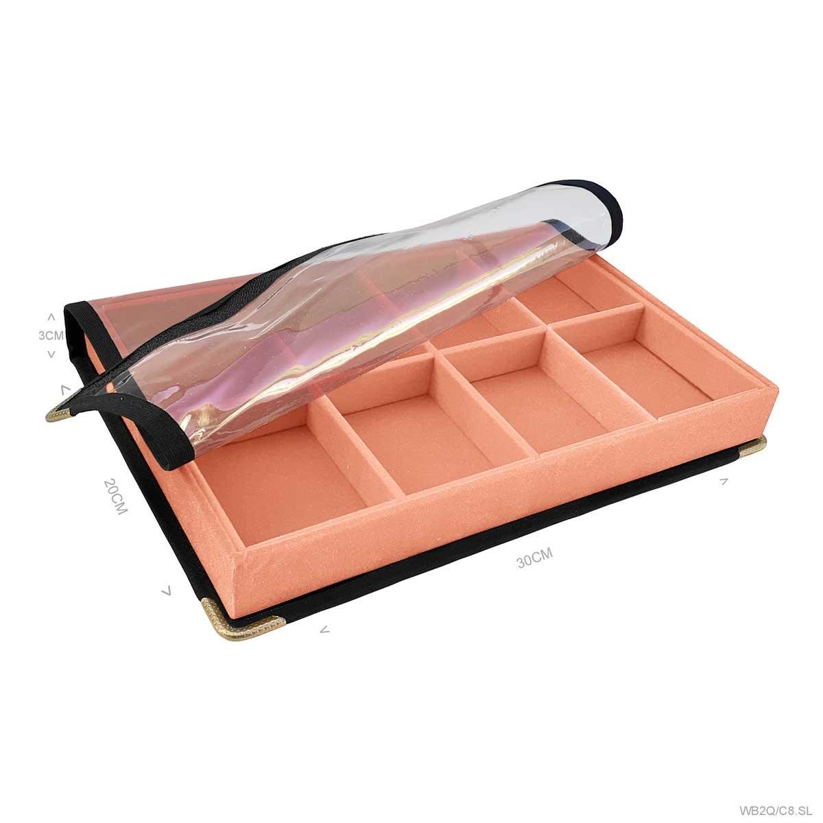 Bandeja Média 8 Quadriculados Com Capa - Sob Encomenda