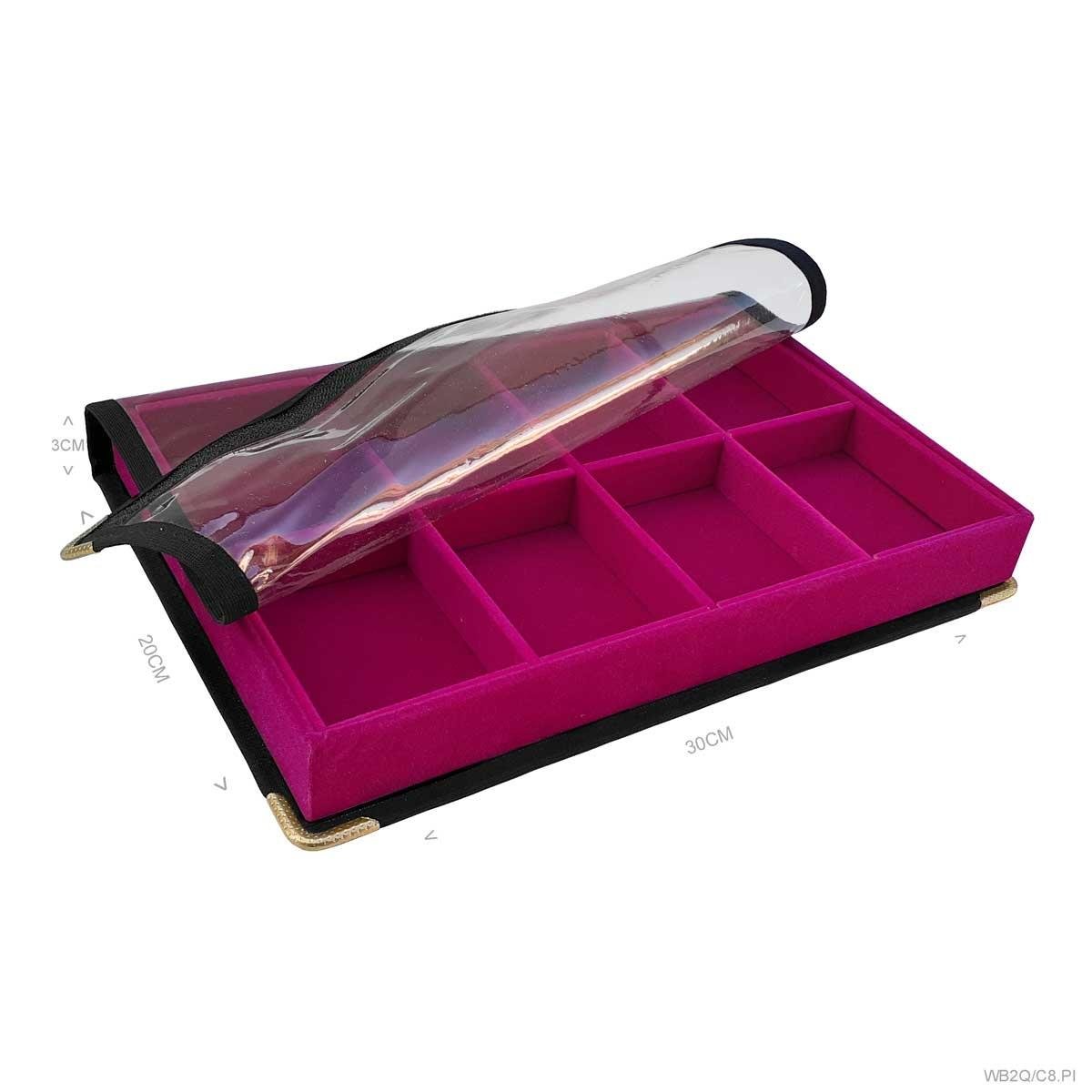 Bandeja Média 8 Quadriculados Com Capa - Sob Encomenda