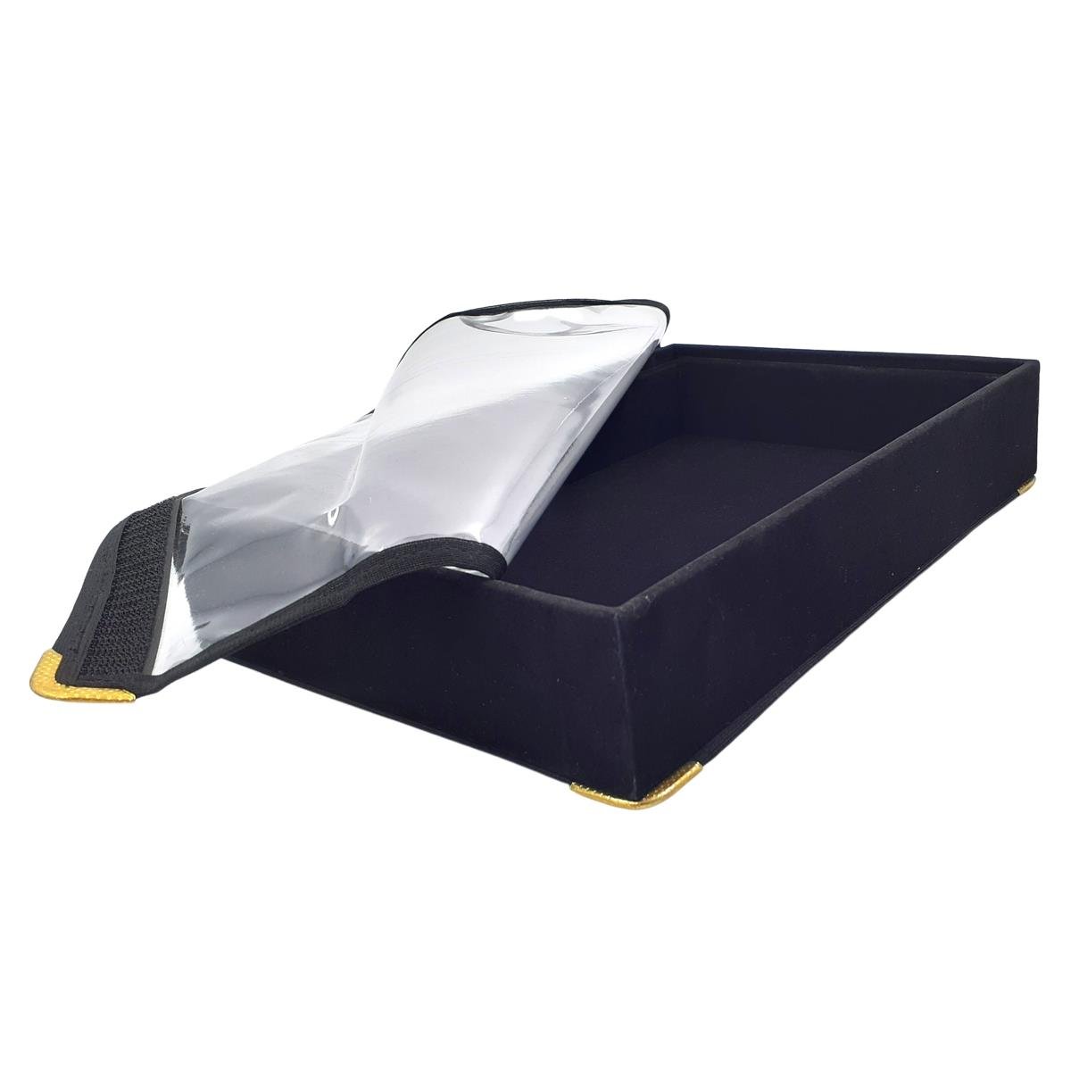 Bandeja Média Alta Lisa Com Capa - Sob Encomenda
