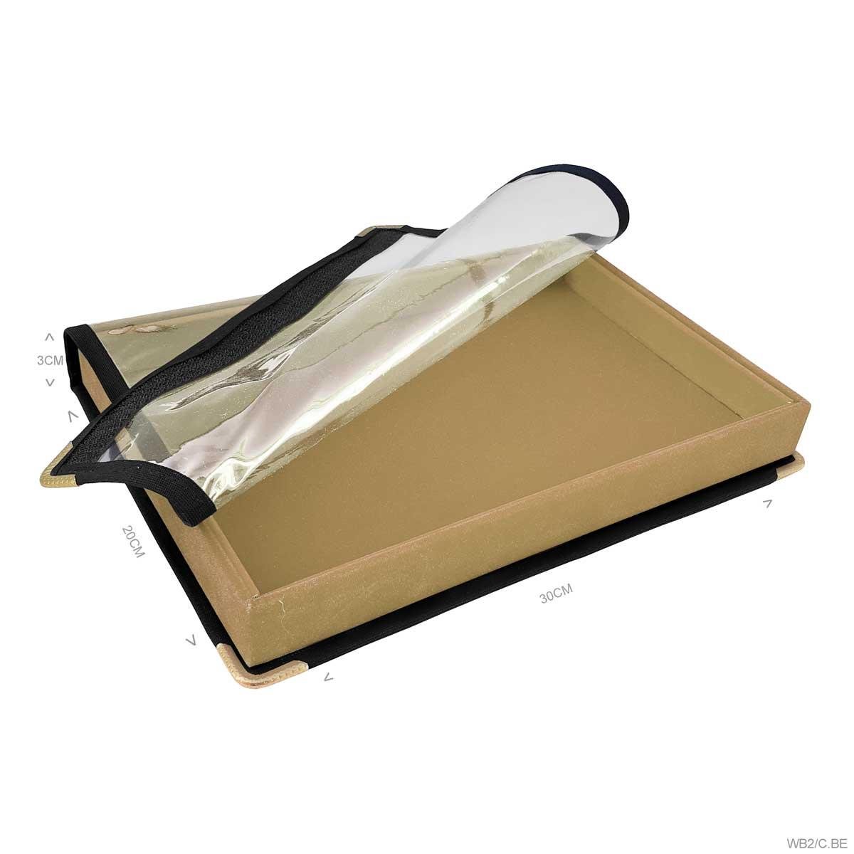 Bandeja Média Lisa Com Capa - Sob Encomenda