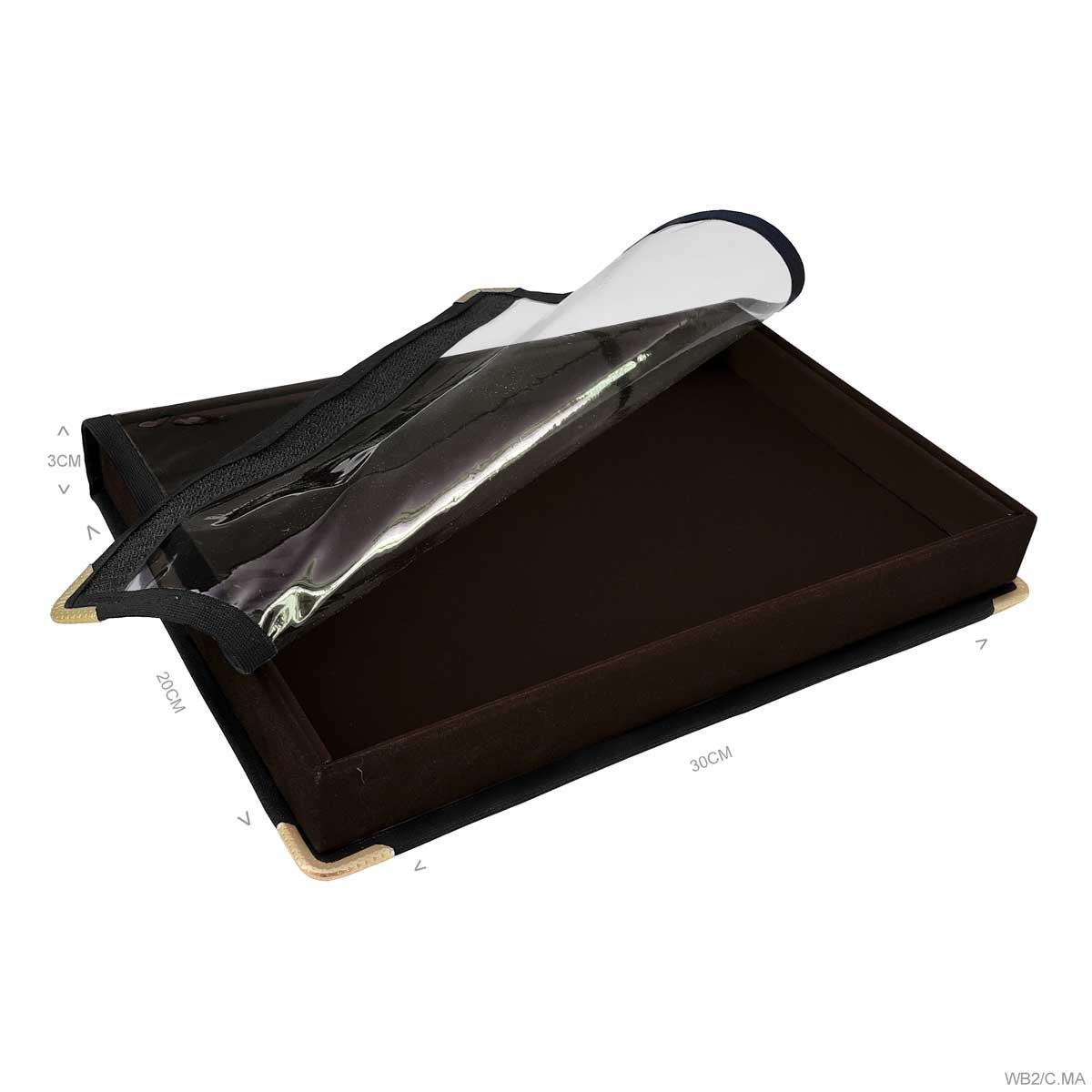 Bandeja Média Lisa Com Capa - Sob Encomenda