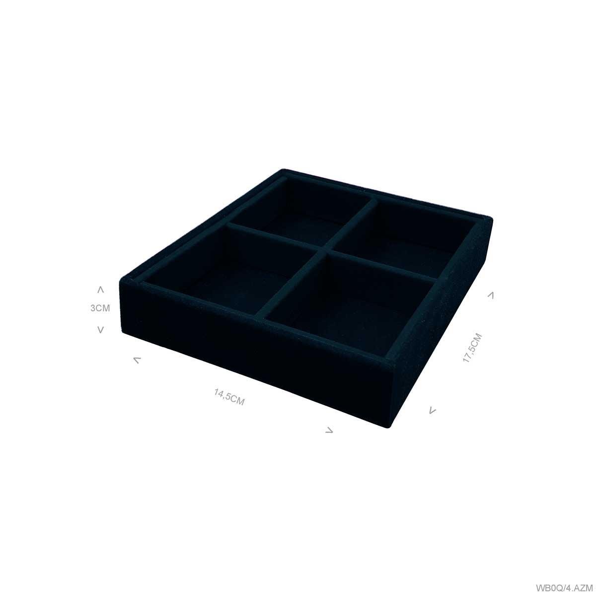 Bandeja Mini 4 Quadriculados - Sob Encomenda