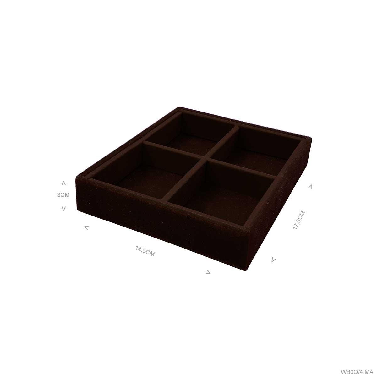 Bandeja Mini 4 Quadriculados - Sob Encomenda