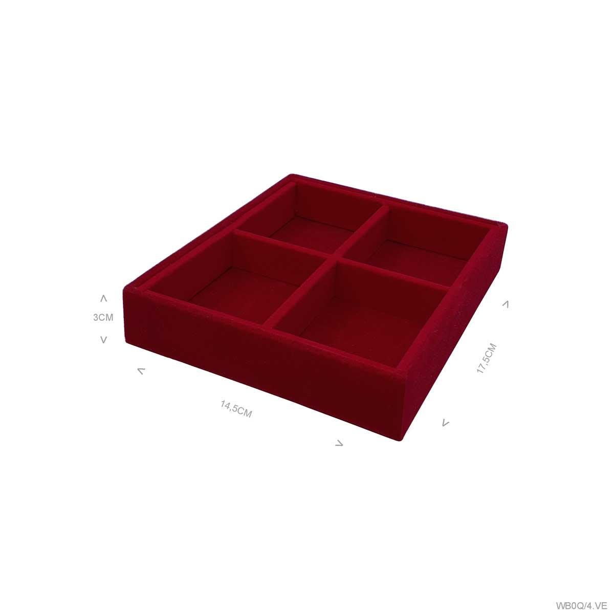 Bandeja Mini 4 Quadriculados - Sob Encomenda