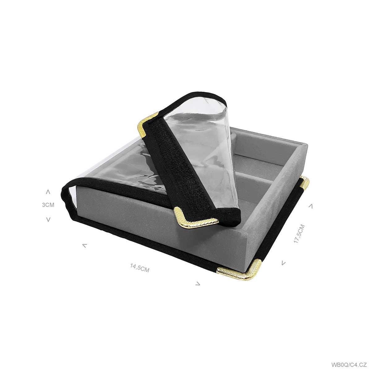 Bandeja Mini 4 Quadriculados Com Capa - Sob Encomenda