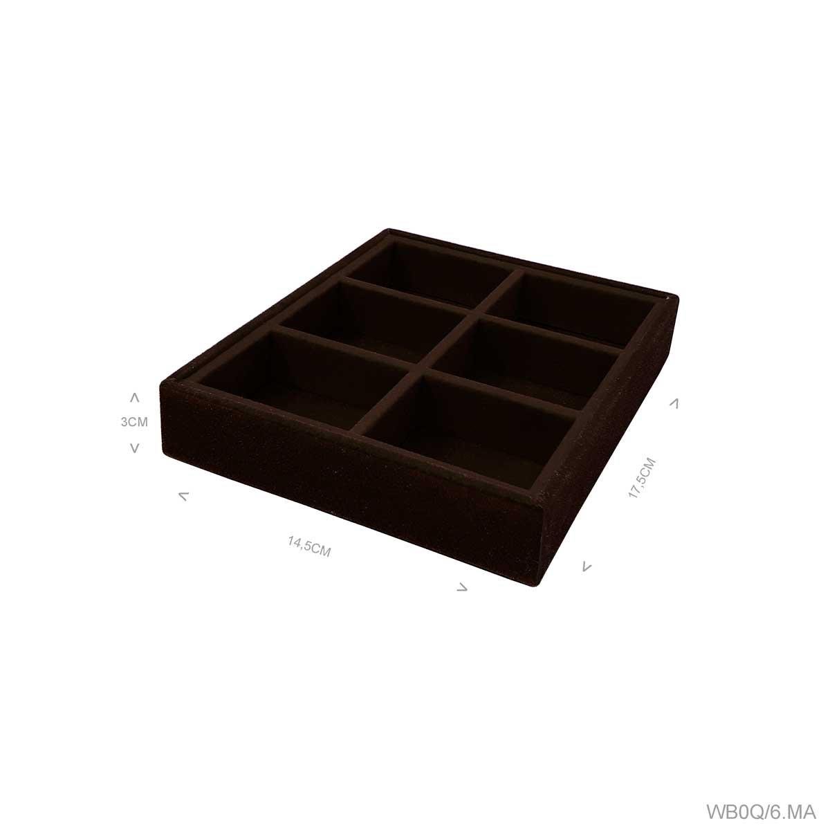 Bandeja Mini 6 Quadriculados - Sob Encomenda