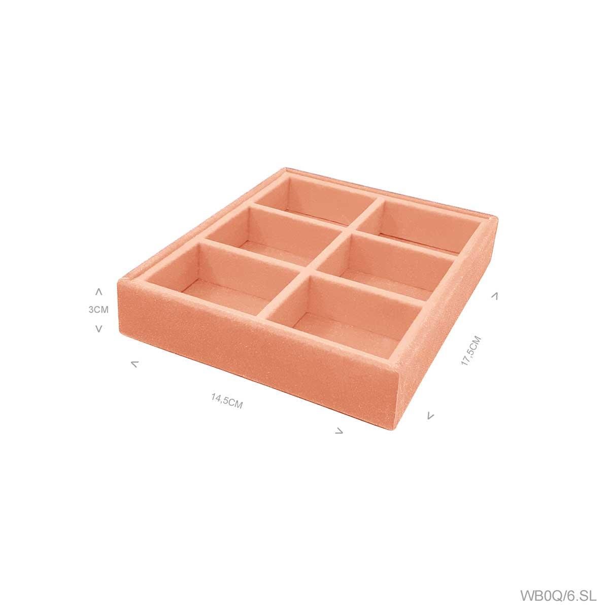 Bandeja Mini 6 Quadriculados - Sob Encomenda