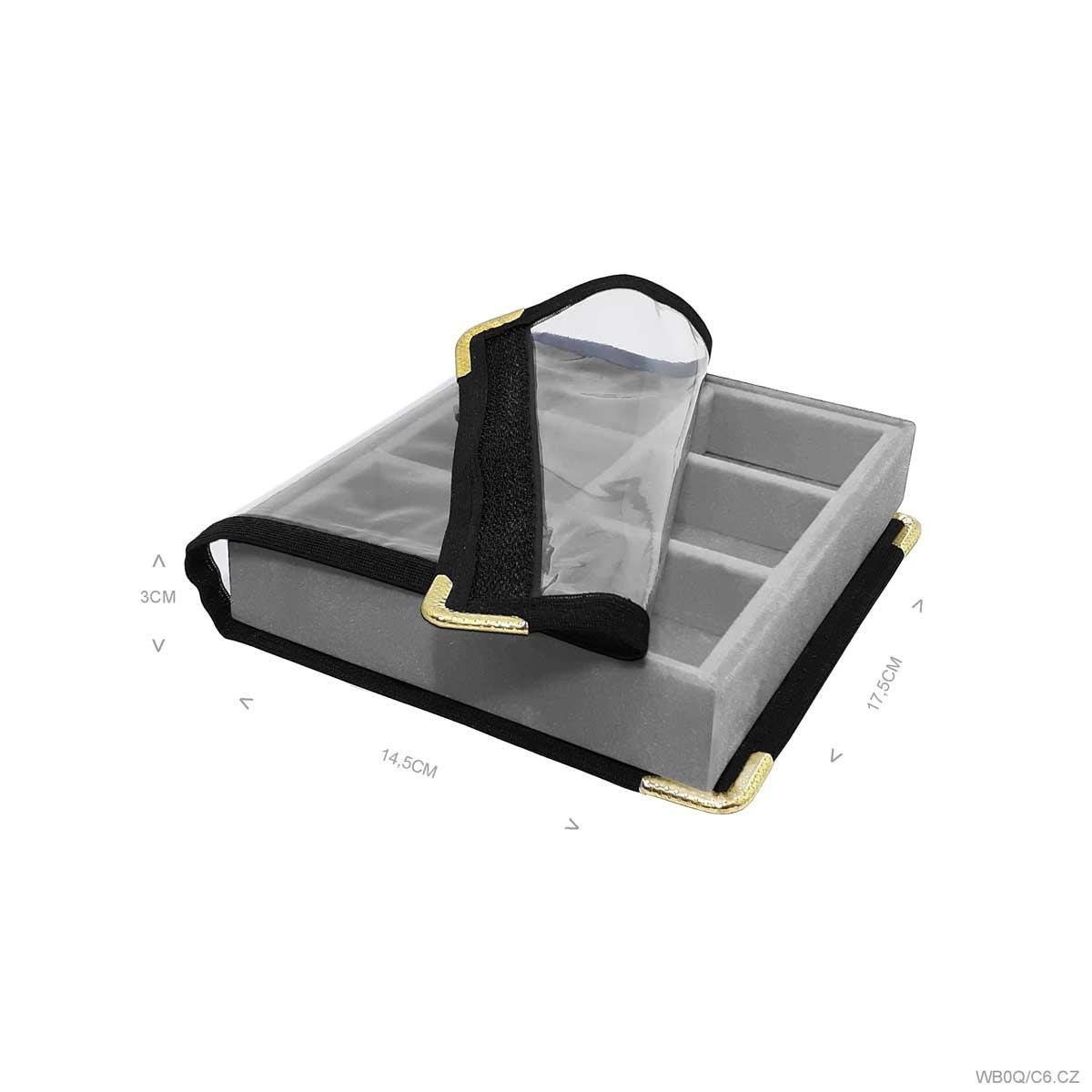 Bandeja Mini 6 Quadriculados Com Capa - Sob Encomenda
