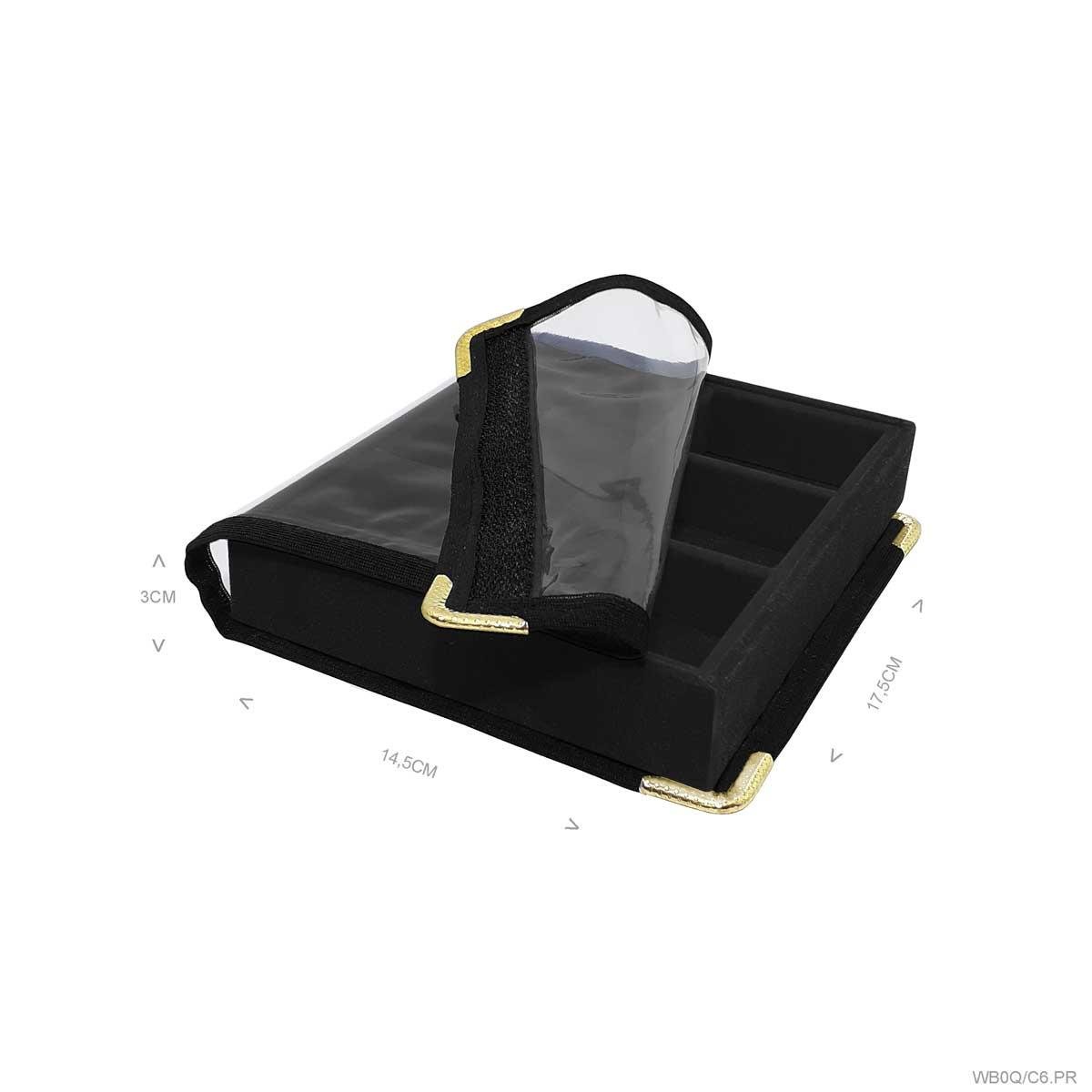 Bandeja Mini 6 Quadriculados Com Capa - Sob Encomenda