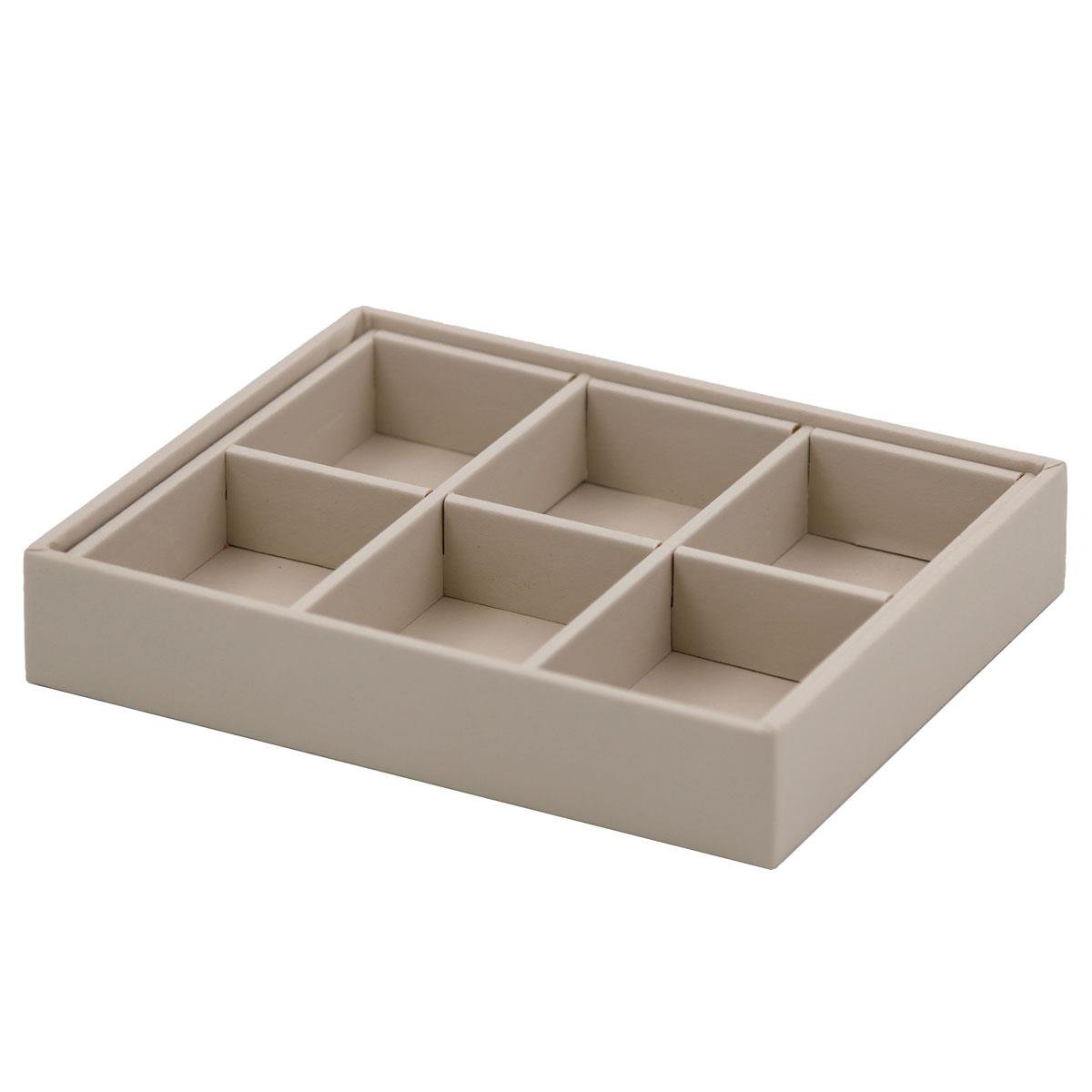 Bandeja Mini 6 Quadriculados Porta Jóias