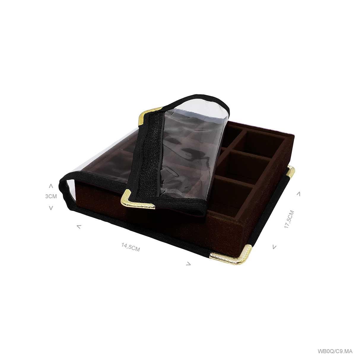 Bandeja Mini 9 Quadriculados Com Capa - Sob Encomenda