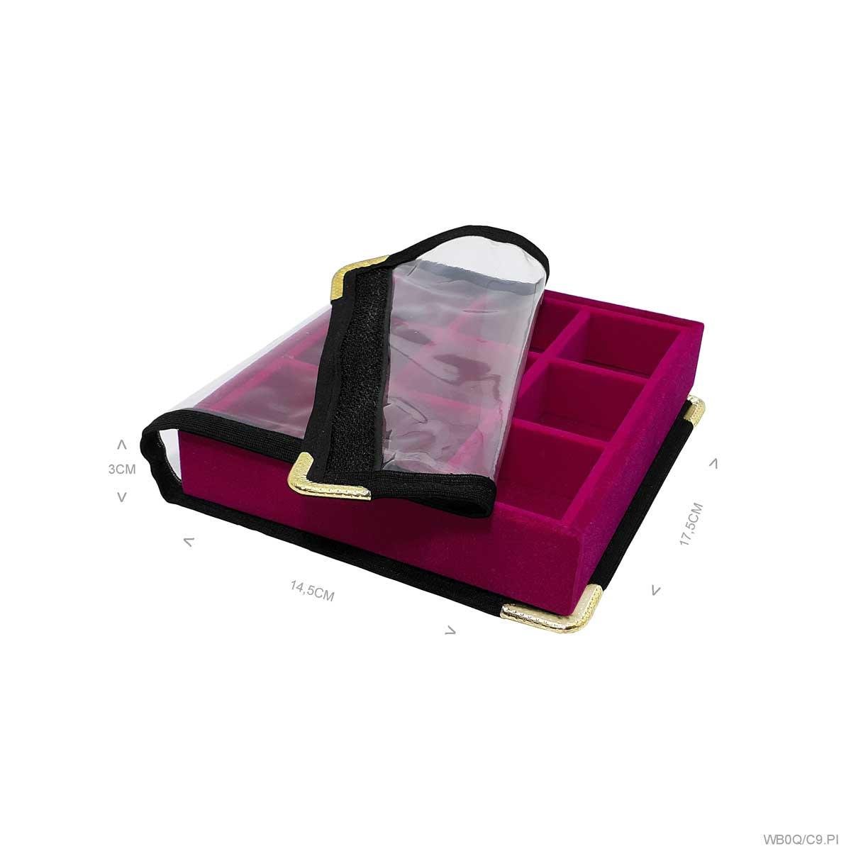 Bandeja Mini 9 Quadriculados Com Capa - Sob Encomenda