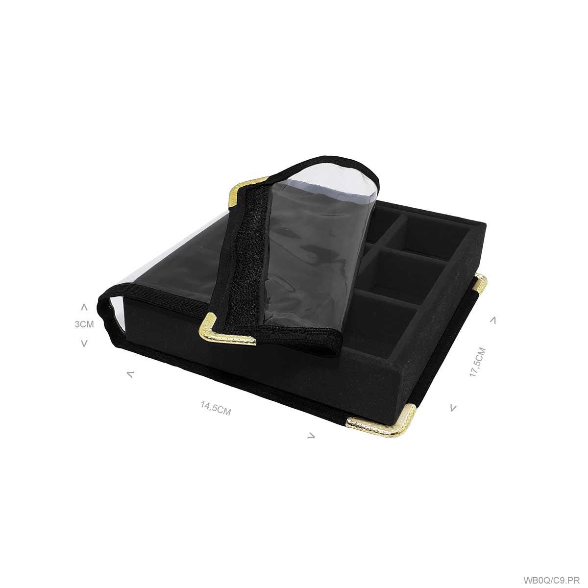 Bandeja Mini 9 Quadriculados Com Capa - Sob Encomenda