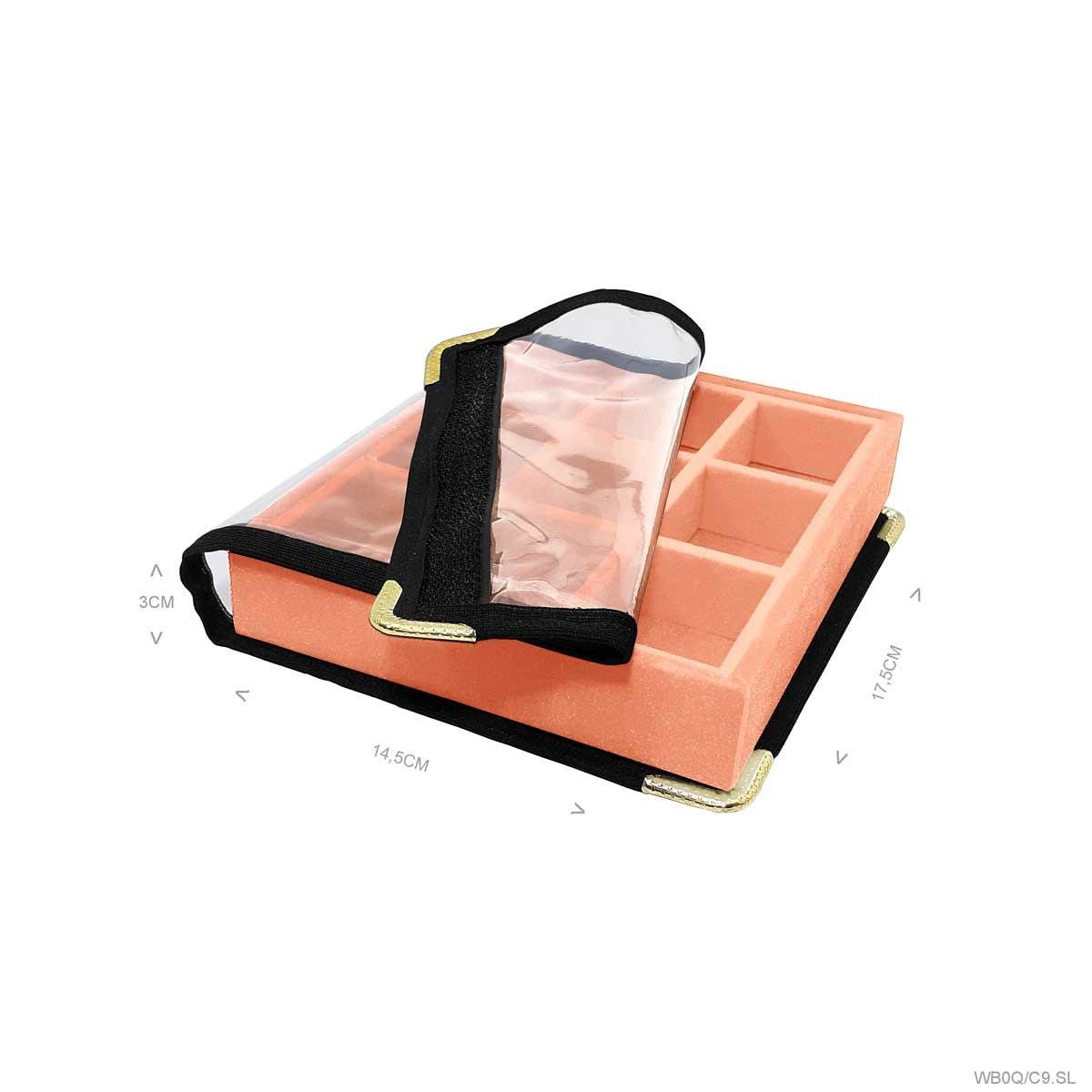 Bandeja Mini 9 Quadriculados Com Capa - Sob Encomenda