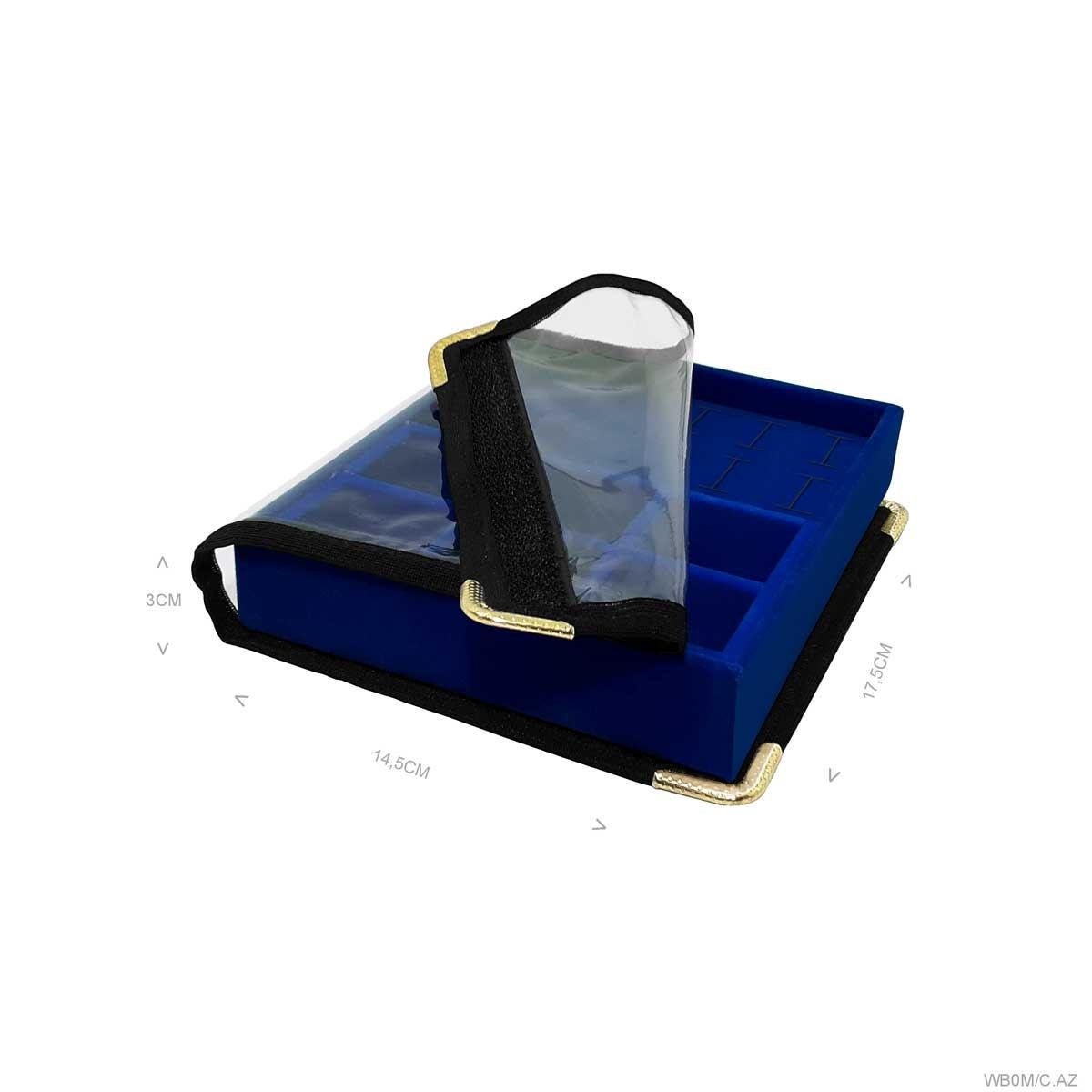 Bandeja Mini Mista 6 Quadriculados Com Capa - Sob Encomenda