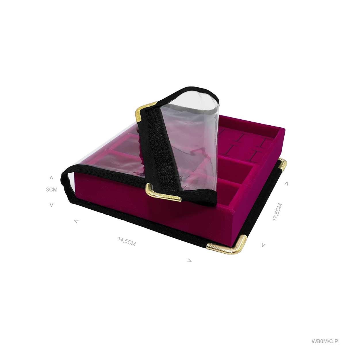 Bandeja Mini Mista 6 Quadriculados Com Capa - Sob Encomenda