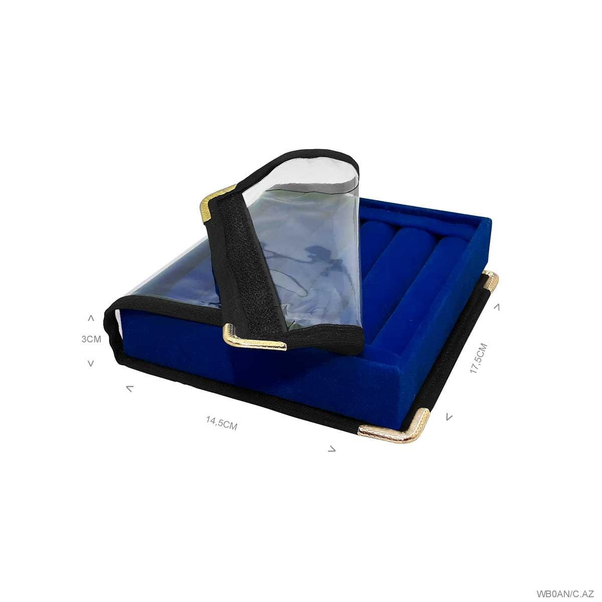 Bandeja Mini Para Anel Rolete Com Capa - Sob Encomenda